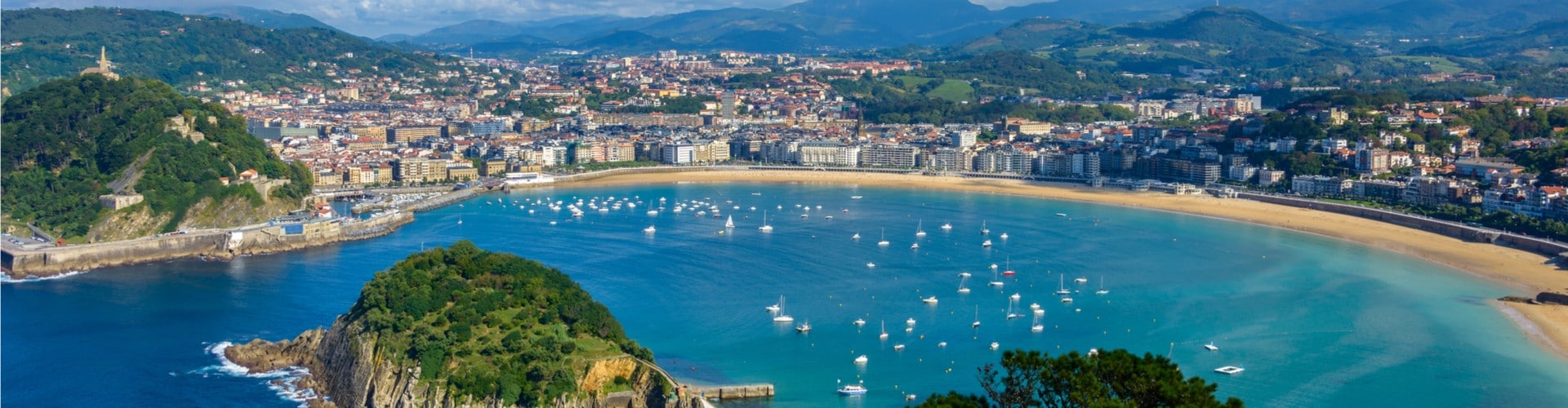 San Sebastian in the Basque Country, Spain (Resized)