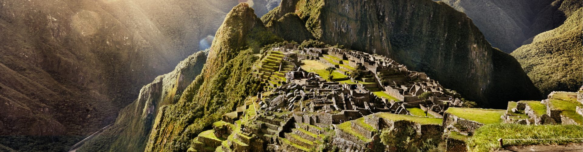 View of the ancient Inca City of Machu Picchu (Resized)